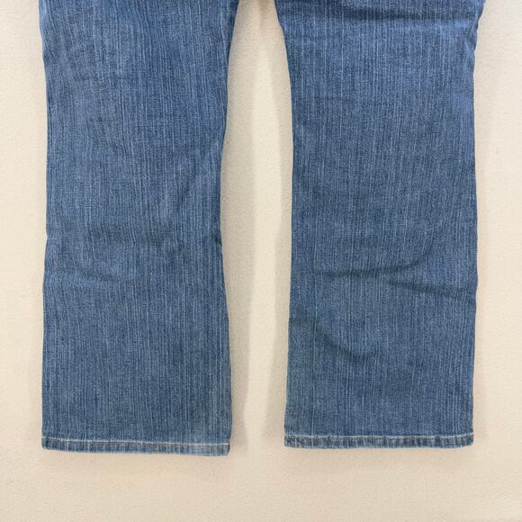 Carhartt Jeans Women's 14x30 Blue Curvy Fit Straight Leg Western Work Wear - Picture 6 of 13